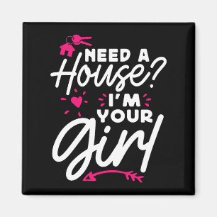 Imán Necesito una casa, soy tu Chica, casa de claves in