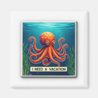 Imán Necesito unas vacaciones