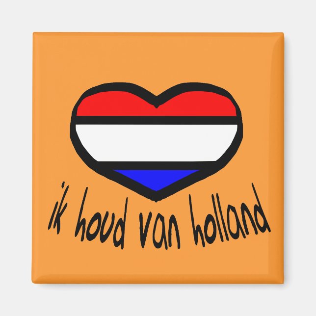 Imán Neerlandés Fridge Magnet (Frente)