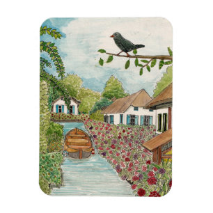 Imán Neerlandesa Venecia Giethoorn Países Bajos Inverna