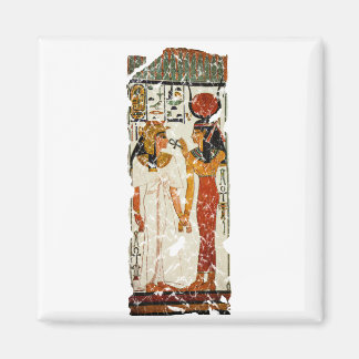 Imán Nefertari con Isis