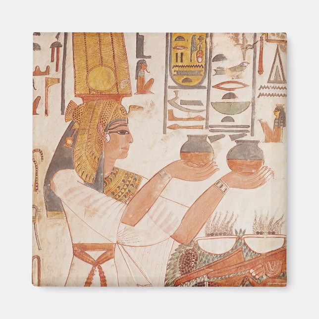 Imán Nefertari Haciendo una oferta (Frente)