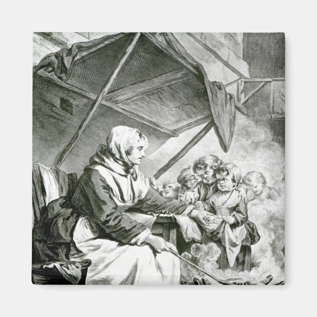 Imán Negociación sobre castañas (Frente)