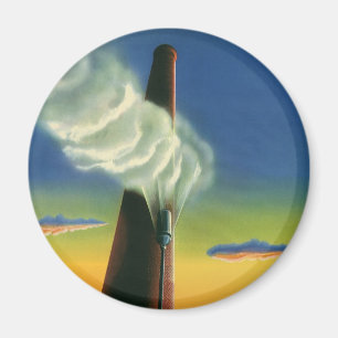 Imán Negocio Antiguo, Fábrica de Silbato de Vapor Amane