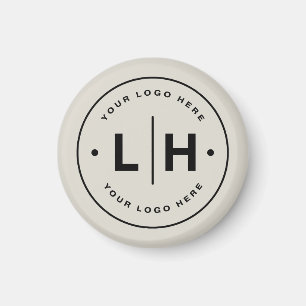 Imán Negocio de Logotipos Personalizados Modernos