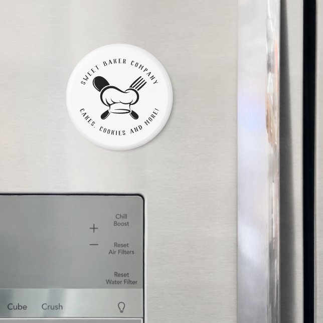 Imán Negocio Moderno de Panadería Dulce (In situ (nevera))