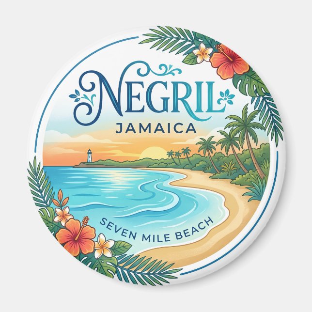 Imán Negril Jamaica (Frente)