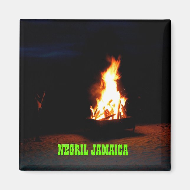 Imán Negril, Jamaica Magnet (Frente)