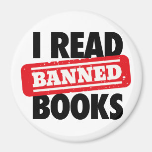 Imán Negrita “Leí Libros Prohibidos” Bookish