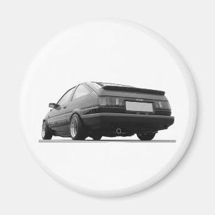 Imán Negro AE86 y blanco