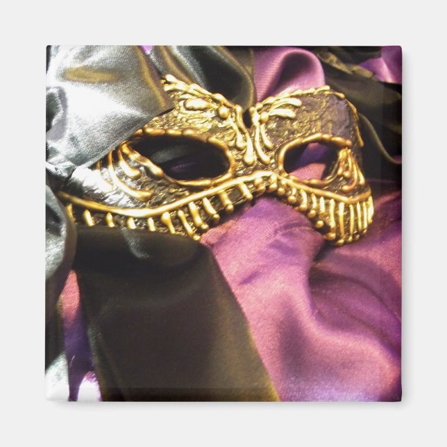 Imán Negro de carnaval (Frente)