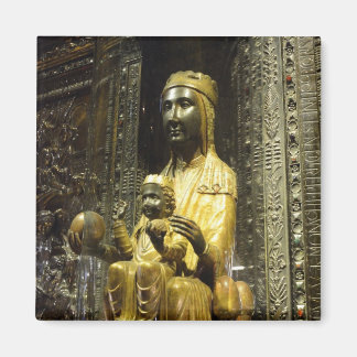 imán negro de Montserrat del madonna