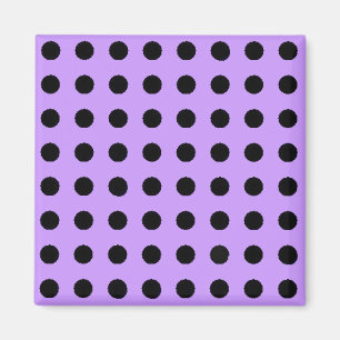 Imán negro del punto