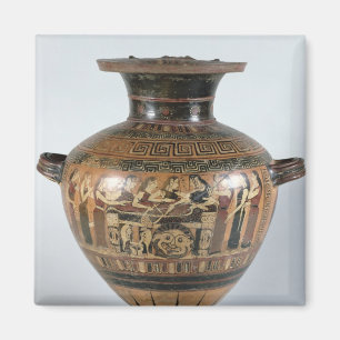 Imán Negro-figura hydria
