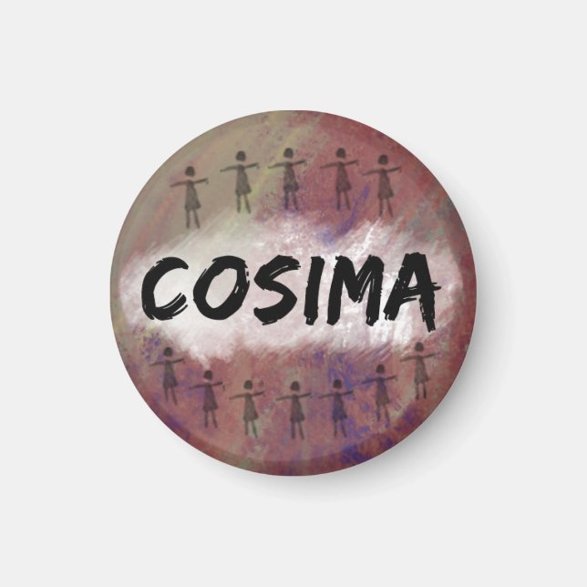Imán negro huérfano - Cosima (Frente)
