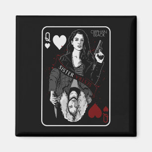 Imán Negro huérfano el   Sarah y Helena -