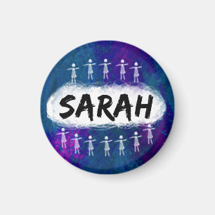 Imán negro huérfano - Sarah