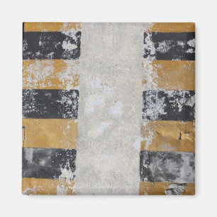 Imán Negro y Amarillo