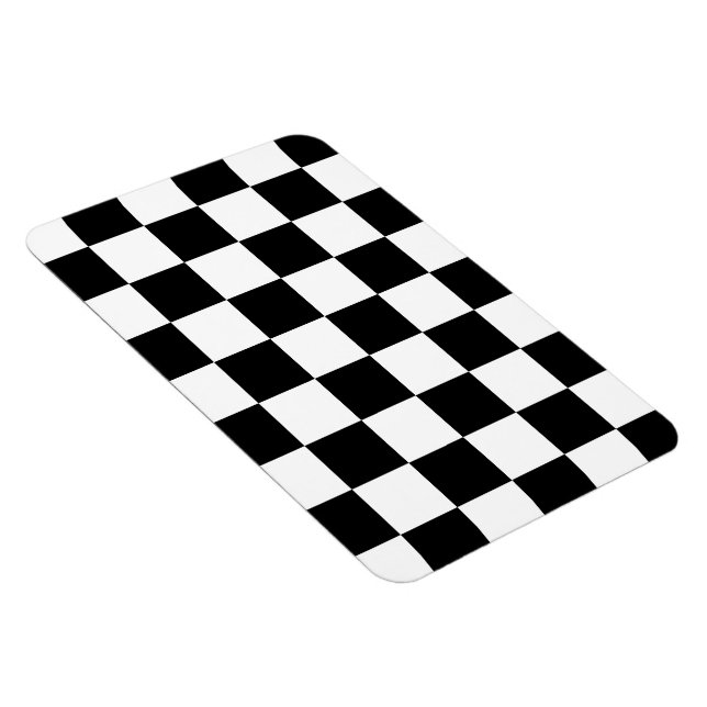 Imán Negro y blanco controlado (Lado Derecho)