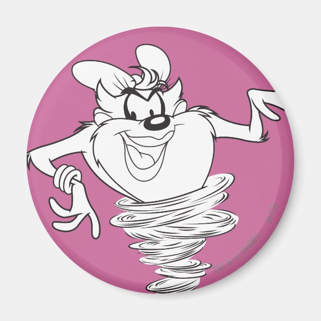 Imán Negro y blanco perverso (Frente)