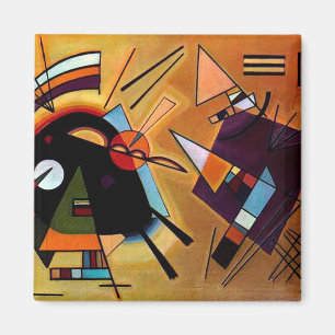 Imán Negro y morado por Vassily Kandinsky