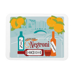 Imán Negroni Citrus Cocktail