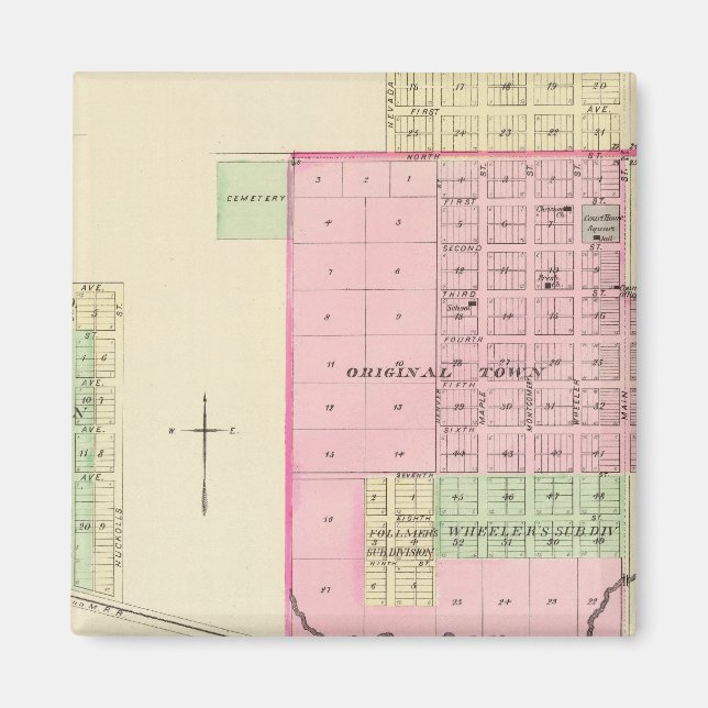 Imán Nelson y Hardy, Nebraska (Frente)