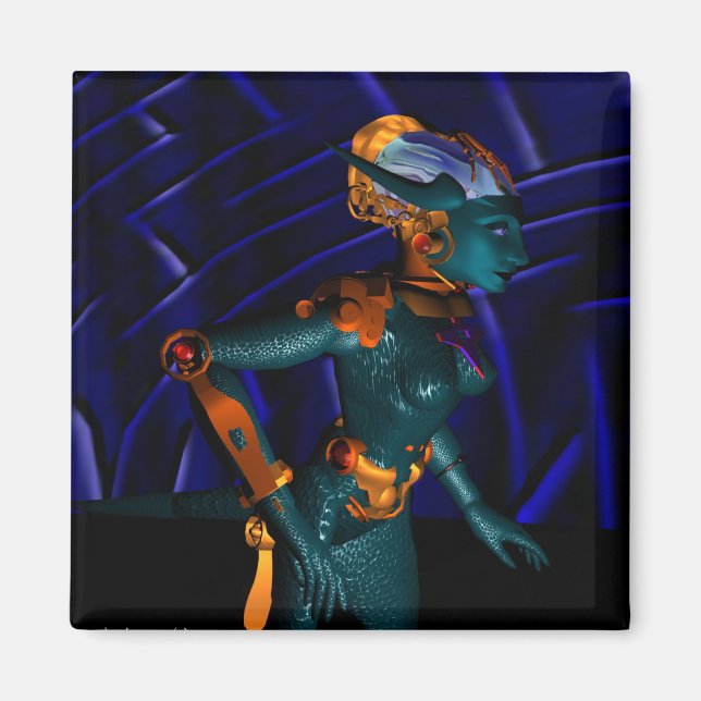 Imán NEMES / HYPER ANDROID, Ciencia Ficción (Frente)