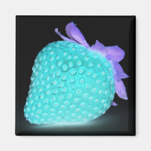 Imán Nengo de fresa azul lindo