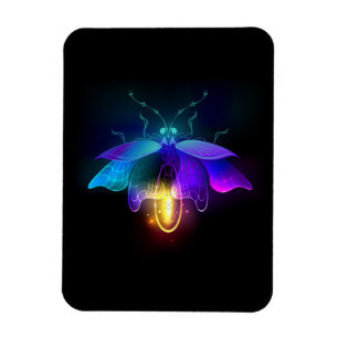 Imán Neon Firefly en negro