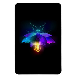 Imán Neon Firefly en negro