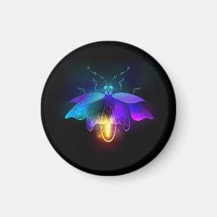 Imán Neon Firefly en negro