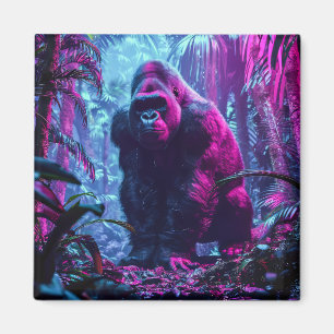Imán Neon Gorilla