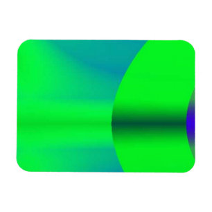 Imán Neon Green Shadow Magnet