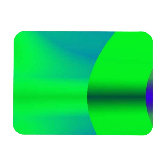 Imán Neon Green Shadow Magnet (Horizontal)