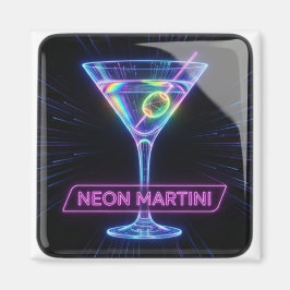 Imán Neon Martini Glow