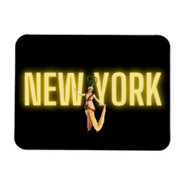 Imán Neon New York & Vintage Beauties Magnet