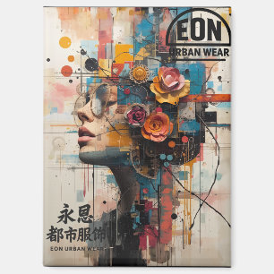 IMÁN NEON ROSE