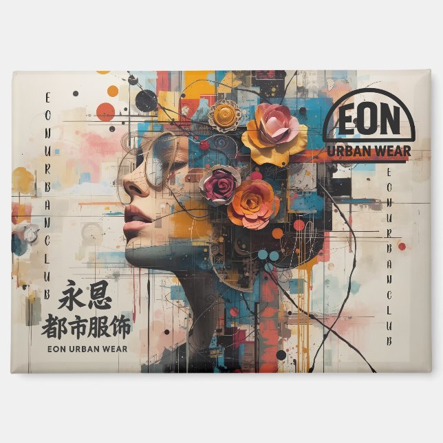 IMÁN NEON ROSE (Anverso)