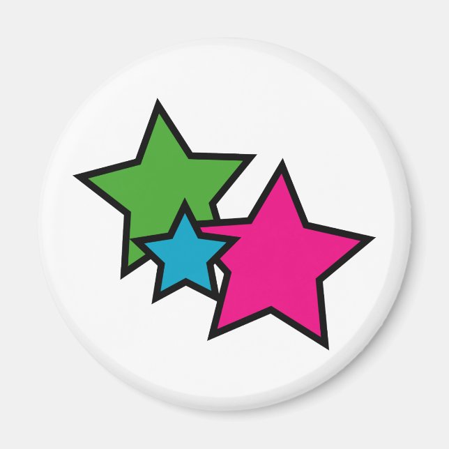 Imán Neon Star Magnet (Frente)