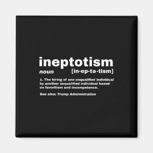 Imán Nepotismo Divertido Trump Definición Negrita Y Sat