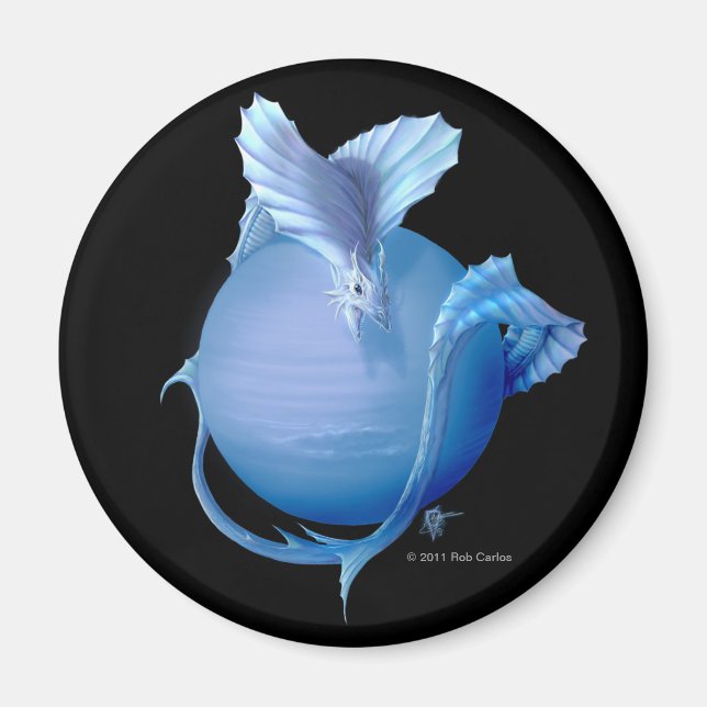 Imán Neptune Dragon Magnet (Frente)