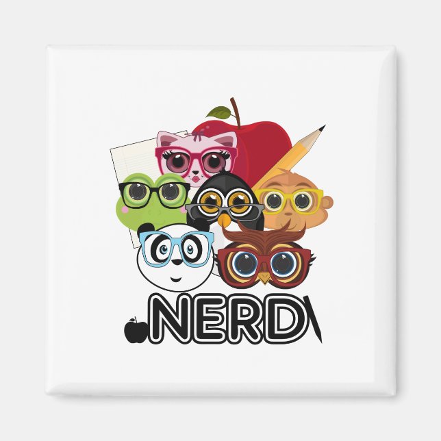Imán Nerd (Frente)