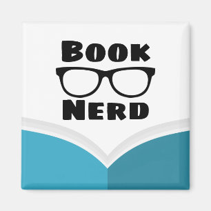 Imán Nerd del libro