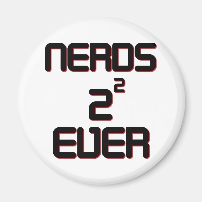 Imán Nerds 4 Ever (Frente)