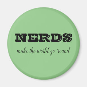 Imán NERDS hacen que el mundo gire