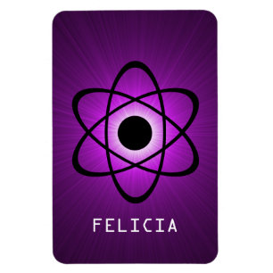 Imán Nerdy Atomic Premium Magnet, Purple