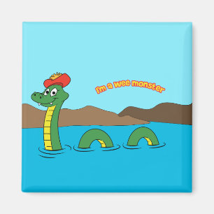 Imán Nessie (monstruo de Loch Ness)