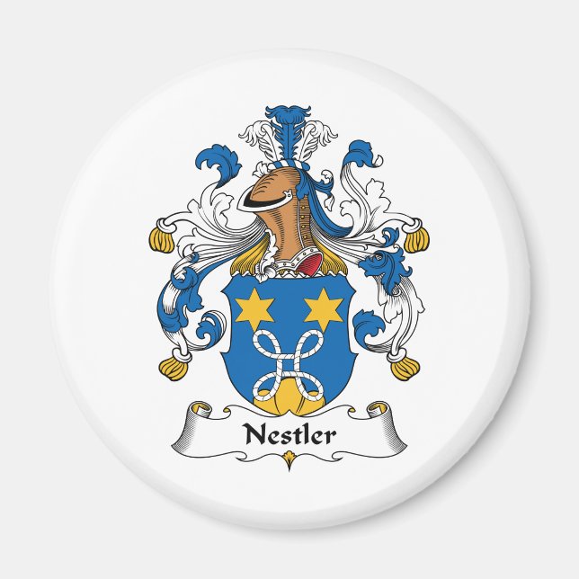 Imán Nestler Family Crest (Frente)