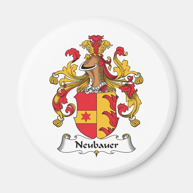 Imán Neubauer Family Crest (Frente)
